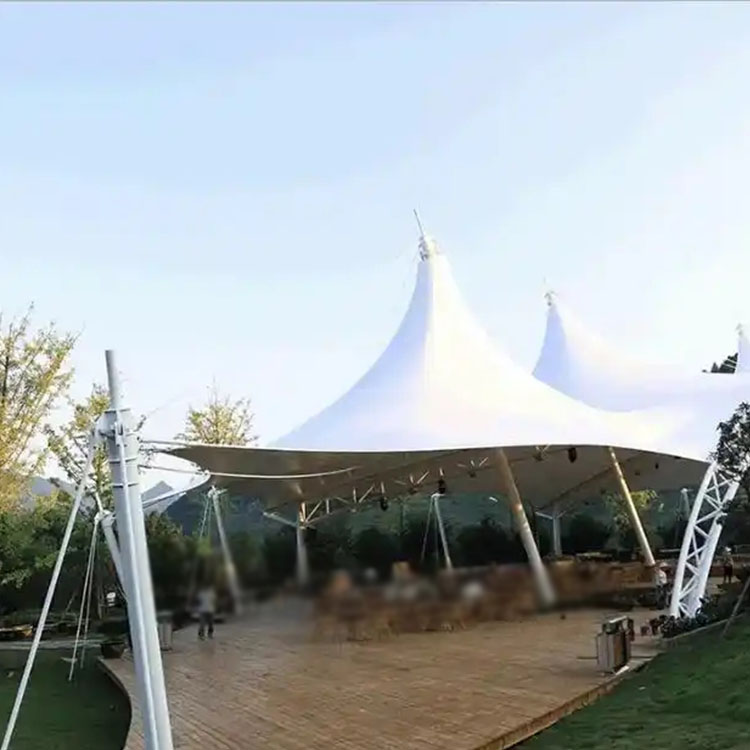 深泽县膜结构景观棚